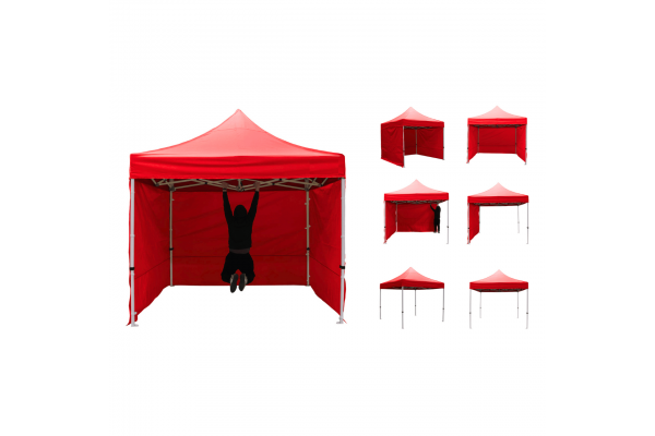 NAMIOT CIĘŻKI 3X3CZERWONY (ML)